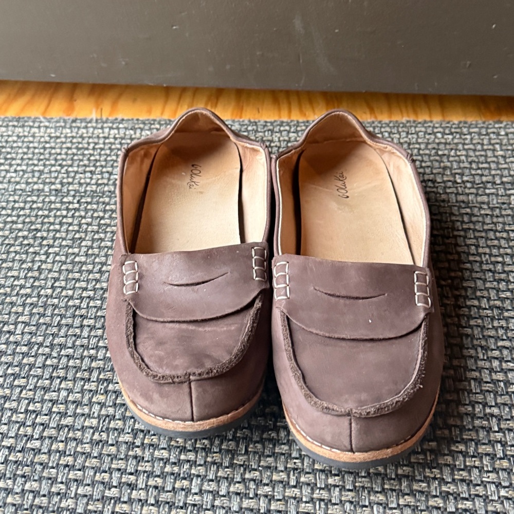 OluKai Women's Leather Loafers